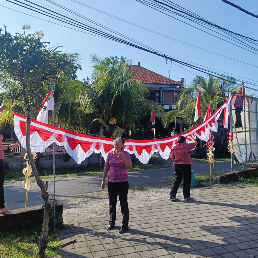 PERSIAPAN PENYAMBUTAN HUT RI