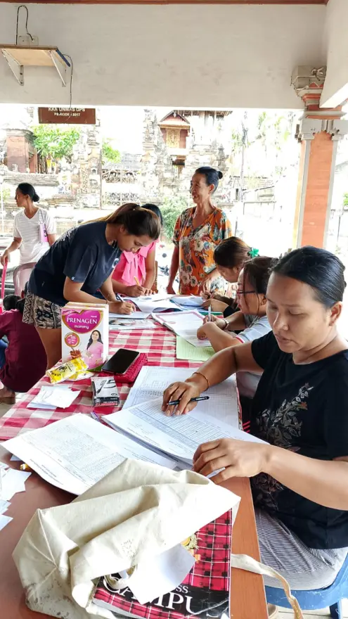 Kegiatan Posyandu dan Pemeriksaan Rutin di Banjar Dangin Jalan September 2026