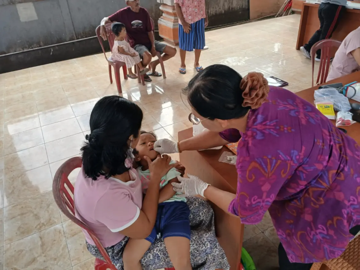 Kegiatan Posyandu dan Pemeriksaan Rutin di Banjar Dangin Jalan Agustus 2026